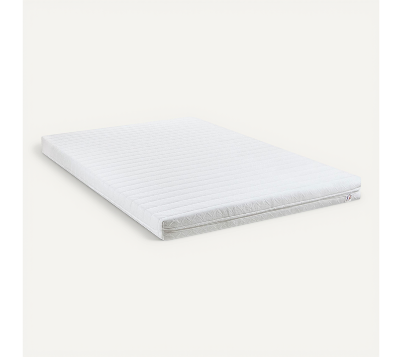 Matelas Egio - Mousse Au Toucher Latex - Ferme - Fabriqué En France - 12 Cm - 90x200 Cm