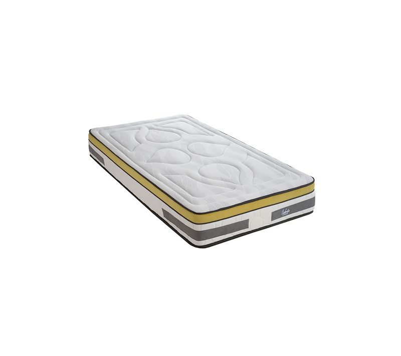 Matelas Ressorts Ensachés + Mémoire Aubertin - 24 Cm - 90 X200 Cm