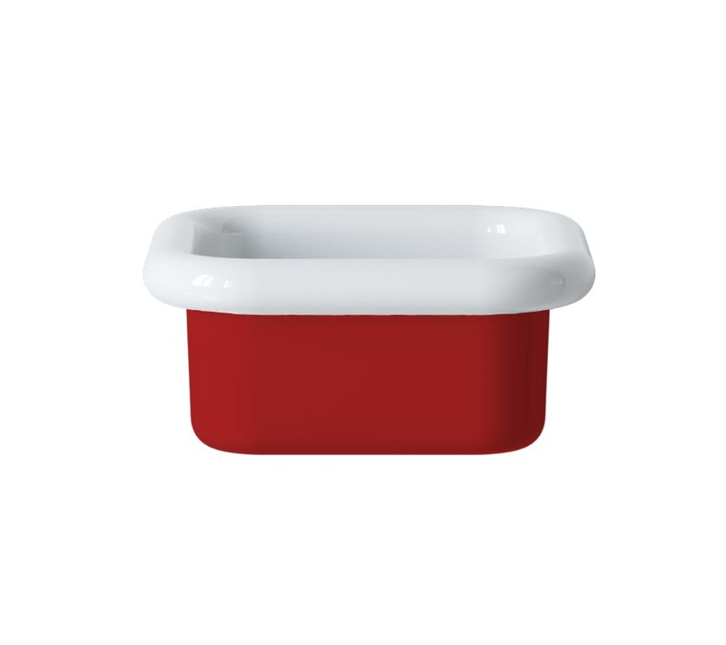 Lavabo Rétro à Poser En Céramique 40 Cm - True Colors Lite - Rouge