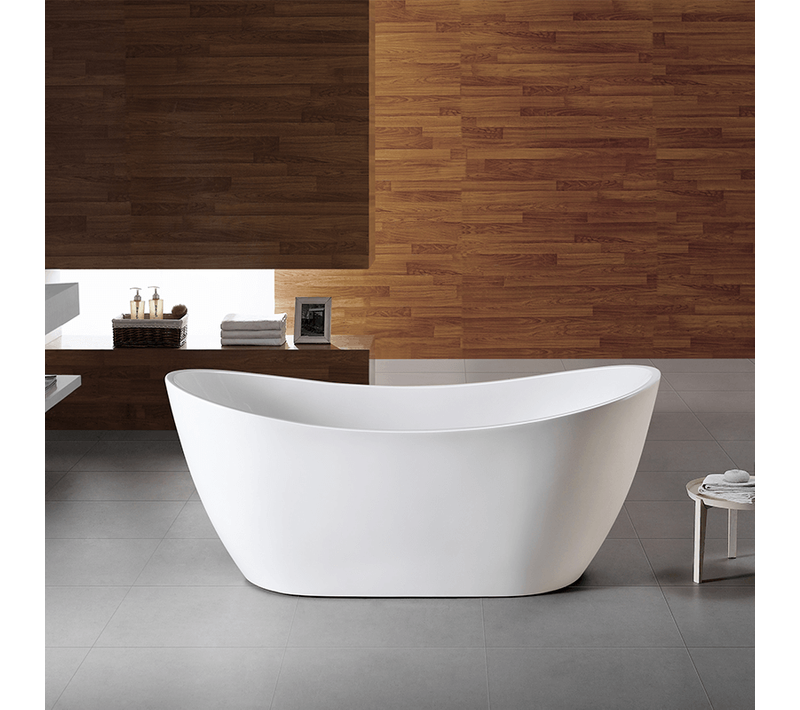 Sasha - Baignoire Îlot Ovale En Acrylique 170 Cm