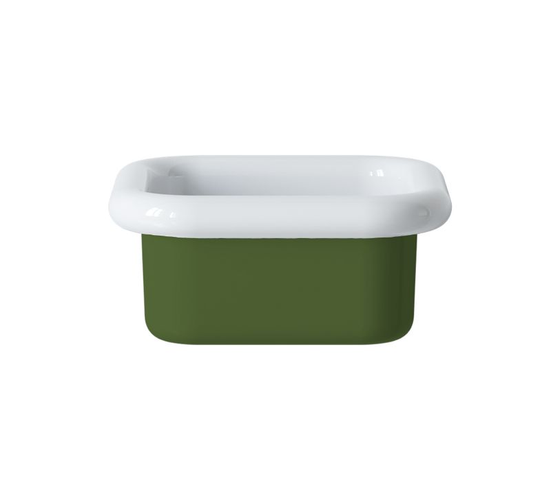 Lavabo Rétro à Poser En Céramique 40 Cm - True Colors Lite - Vert Mousse