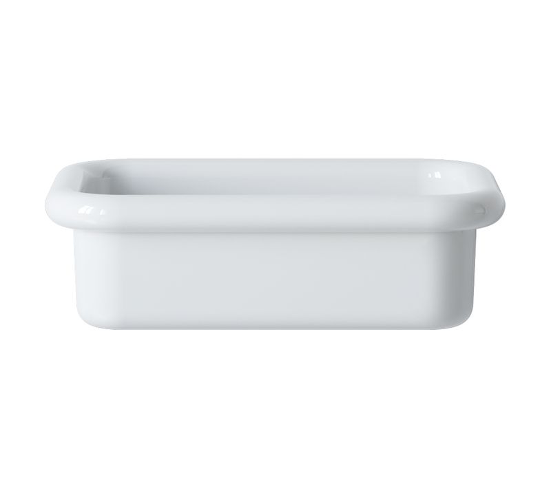 Lavabo Rétro à Poser En Céramique 60 Cm - True Colors Lite - Blanc Mat
