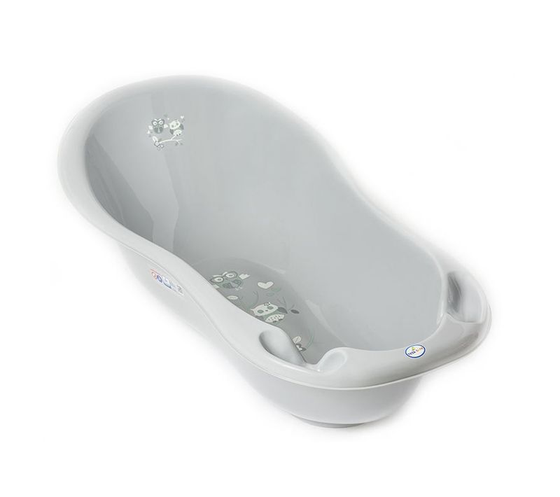 Baignoire Bébé Thermomètre Gris Owls 86 Cm
