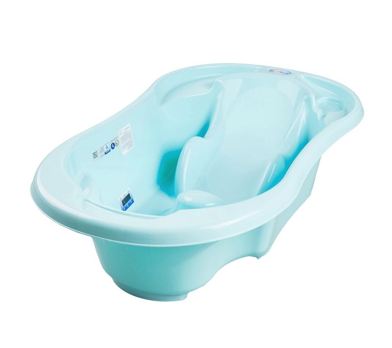 Baignoire Bébé Avec Réducteur Intégré Bleu / Sans Option
