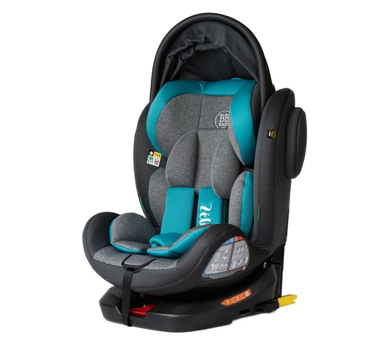 Zeli Siège-auto évolutif I-size 360° Enfants De 40 À 150 Cm 0-36 Kg Isofix Top Tether Vert