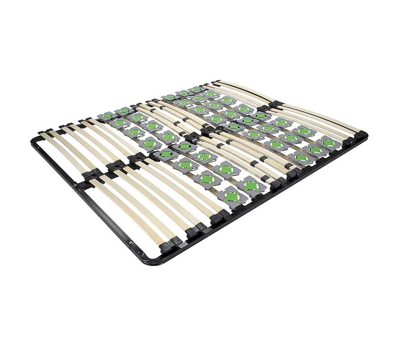 Ergo Sommier À Lattes Ergonomique Avec Plots Supports Articulés 160x200 Cm