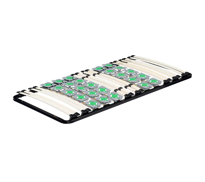 Ergo Sommier à Lattes Ergonomique Avec Plots De Soutien 80x200 Cm