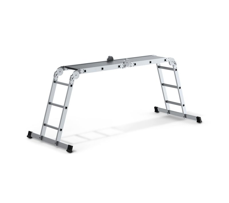 Mod Echelle Modulable En Aluminium 4x3 Avec Plateforme