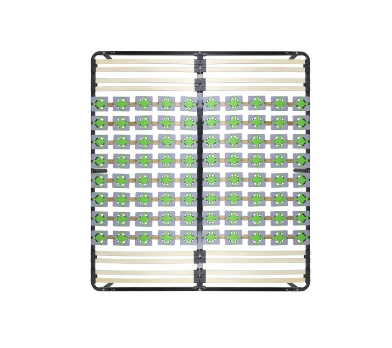 Casi Sommier À Lattes Avec Plots De Soutien 240 Kg 180x200 Cm Avec Pieds