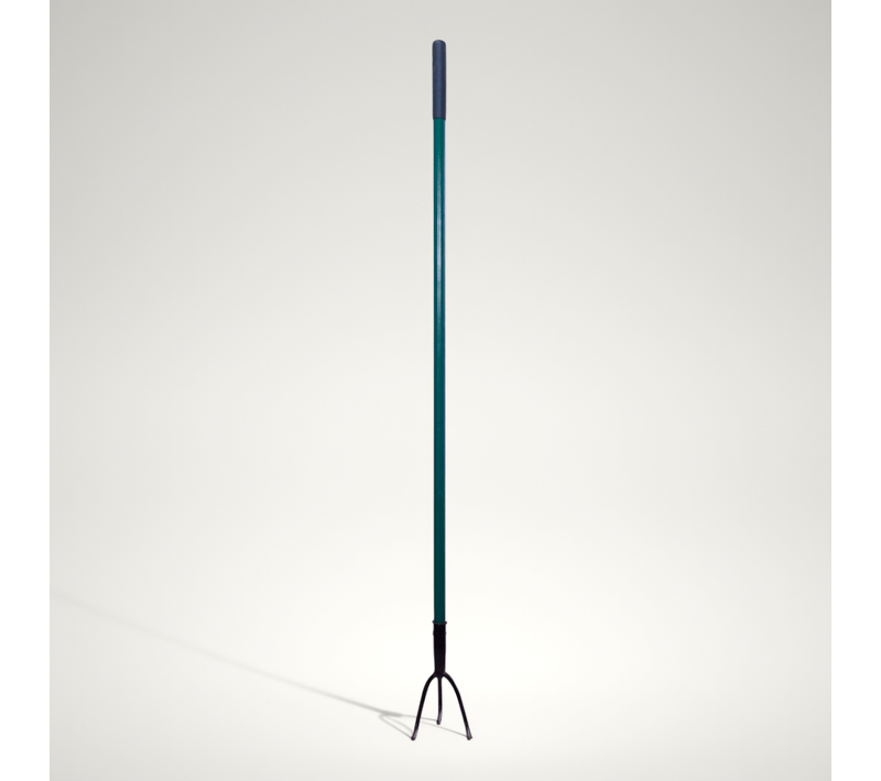 Garden Cultivateur 3 Dents Griffe Piocheuse Manche Long Outil De Jardinage