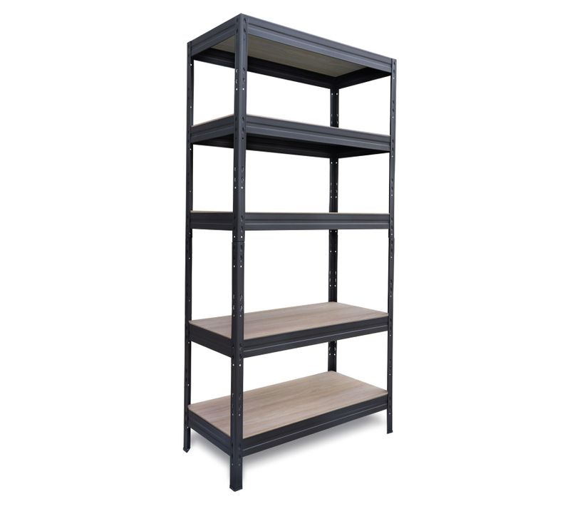 Regal Étagère Design Industriel Charges Lourdes Jusqu'à 600 Kg    Noyer Clair