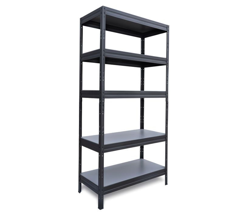 Regal Étagère Design Industriel Charges Lourdes Jusqu'à 600 Kg    Gris