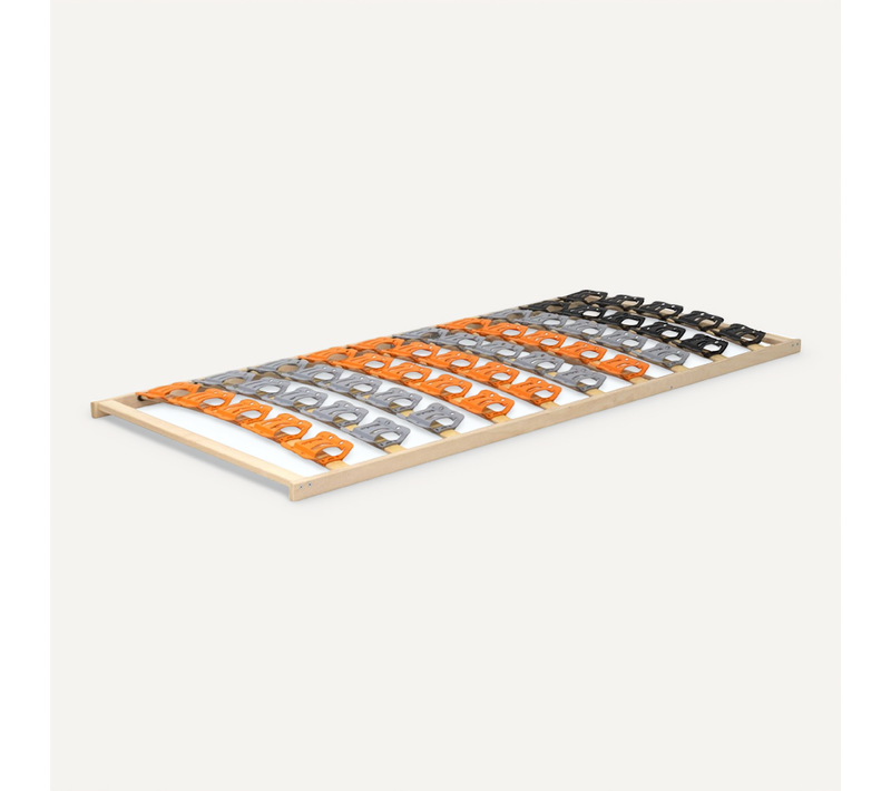 Doy Sommier À Lattes Avec Plots À 3 Niveaux De Fermeté 80x200 Cm
