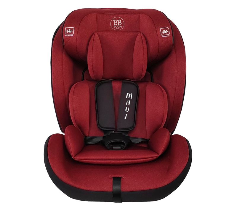 Maui Siège-auto Ceinturé évolutif R129 76-150 Cm Pour Enfant Rouge