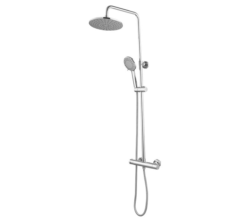 Colonne De Douche Thermostatique Hauteur Réglable - Ocea Chrome Brillant