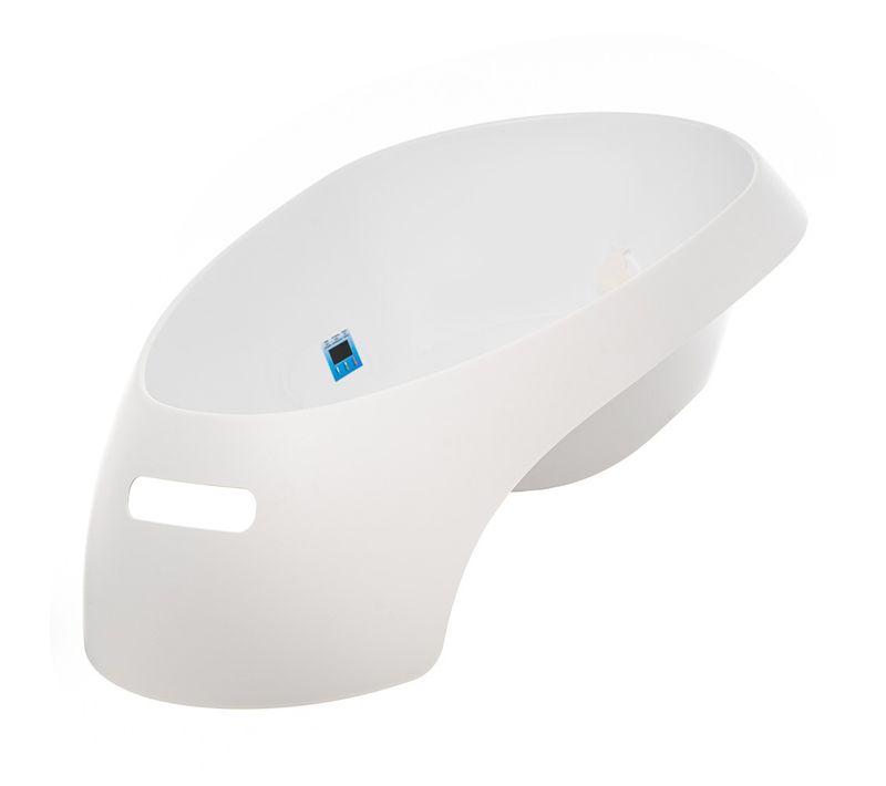 Teggi Baignoire Bébé Avec Thermomètre Intégré Blanc