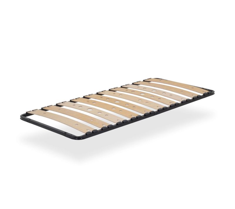 Austen Sommier Ergonomique à Lattes Larges Et Flexibles En Bois De Bouleau 80x200 Cm Sans Pieds