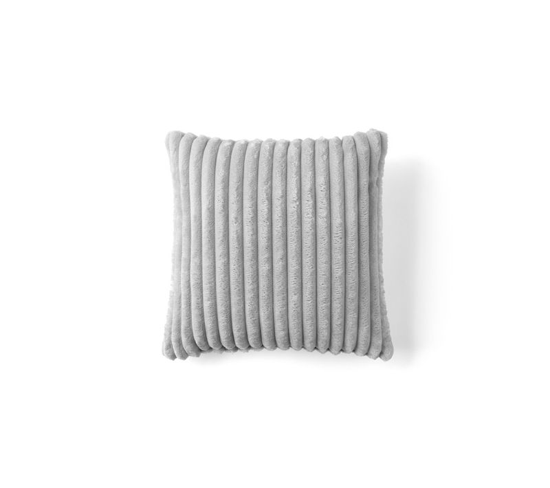 Garance - Coussin - En Velours Côtelé Grosses Côtes - 40x40 Cm