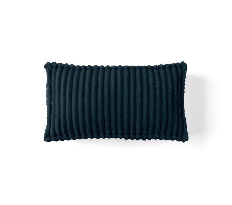 Stella - Coussin - En Velours Côtelé Grosses Côtes - 32x57 Cm