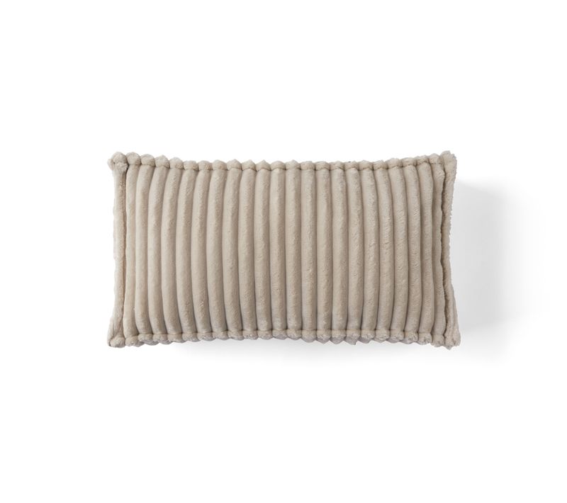 Stella - Coussin - En Velours Côtelé Grosses Côtes - 32x57 Cm