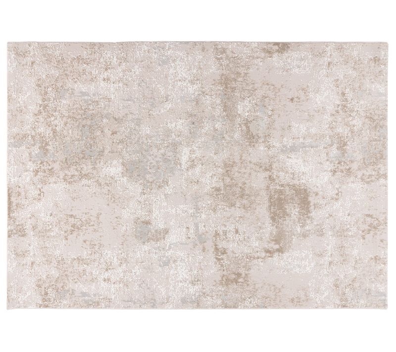 Telio - Tapis Rectangulaire Motif Relief - Taupe -  120x170 Cm