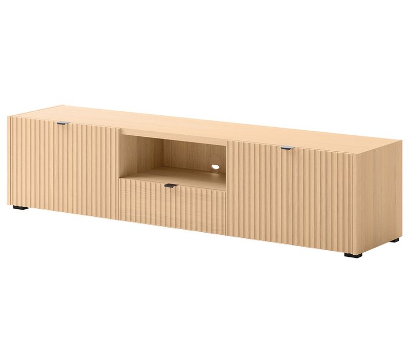 Judy - Meuble TV 179 Cm - 2 Portes, 1 Tiroir Et 1 Niche