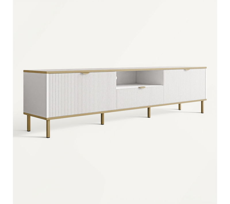 Hope - Meuble TV 181 Cm - 2 Portes Et 1 Tiroir