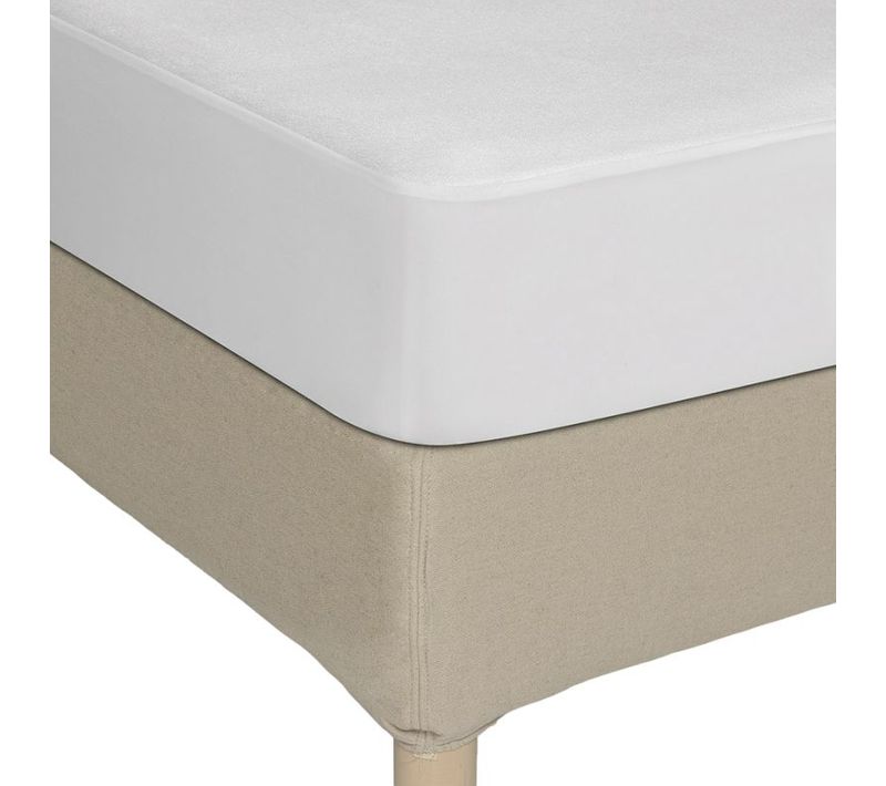 Protège Matelas Imperméable, Absorbant Et Anti-acariens 140 X 190 Cm - Blanc - 140x190 Cm