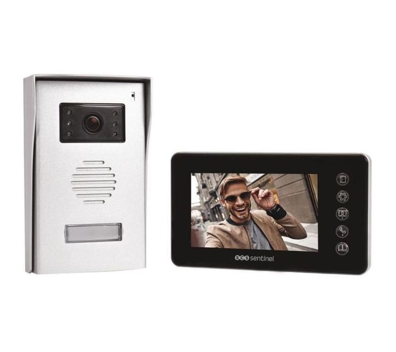 Visiofirst 4.3 Interphone Vidéo Filaire – Écran 4,3", Vision Nocturne, Ip44