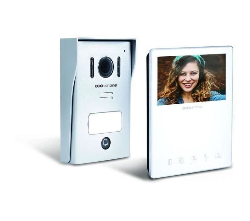 Visiophone Filaire 4,3" Écran Tactile - Platine Ip54, Caméra 1080p
