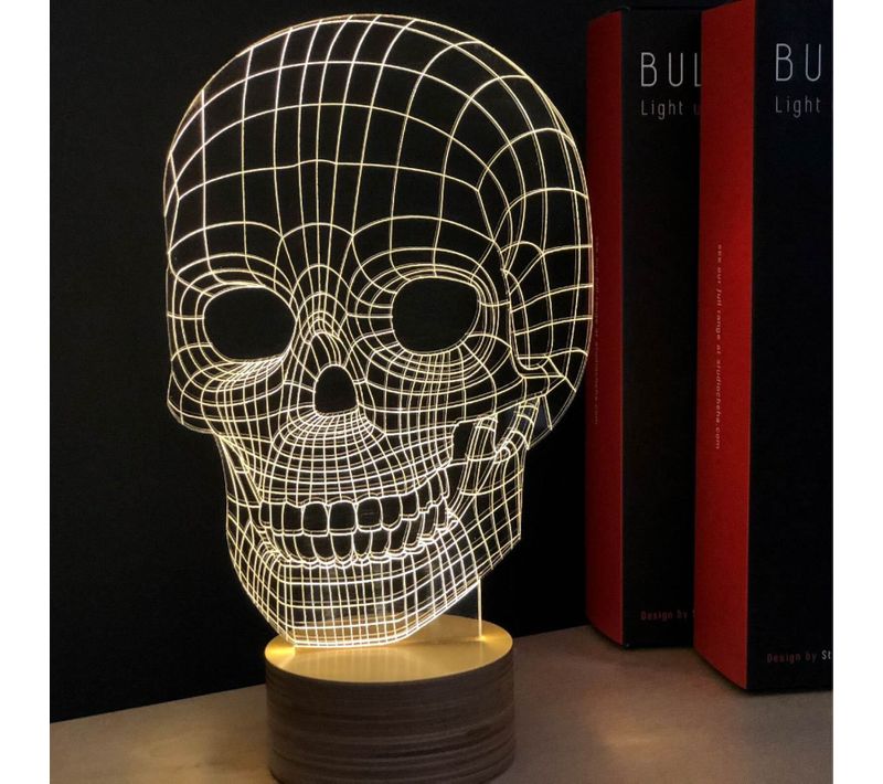 Lampe Bulbing Verre LED 8x15x26,6cm