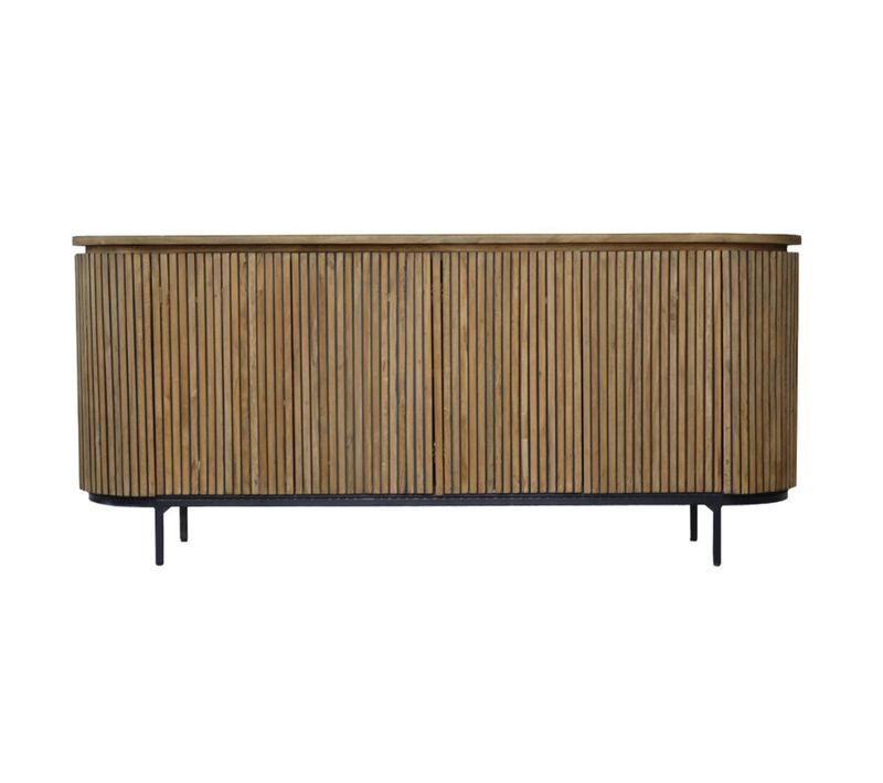 Piana-buffet 180 Cm En Teck Massif Recyclé