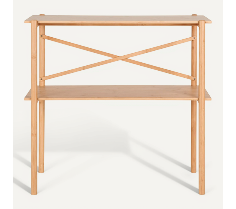 Minos-console En Bambou Naturel 83 Cm