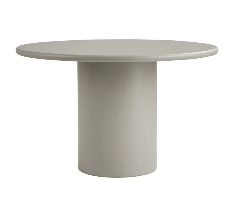 Armor-table à Manger Ronde 4 Personnes 120 Cm, Coloris Sable