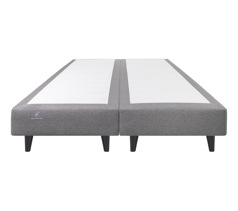 Sommier lattes 2x80x200 cm NUIT FAUBOURG MONTAIGNE gris anthracite