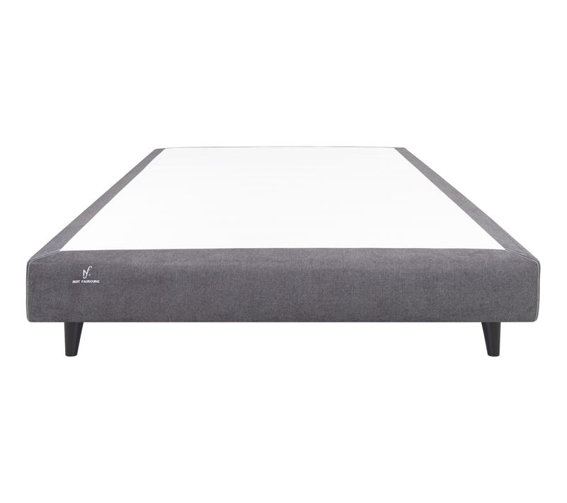 Sommier ressorts 140x190 cm NUIT FAUBOURG HONORE gris anthracite