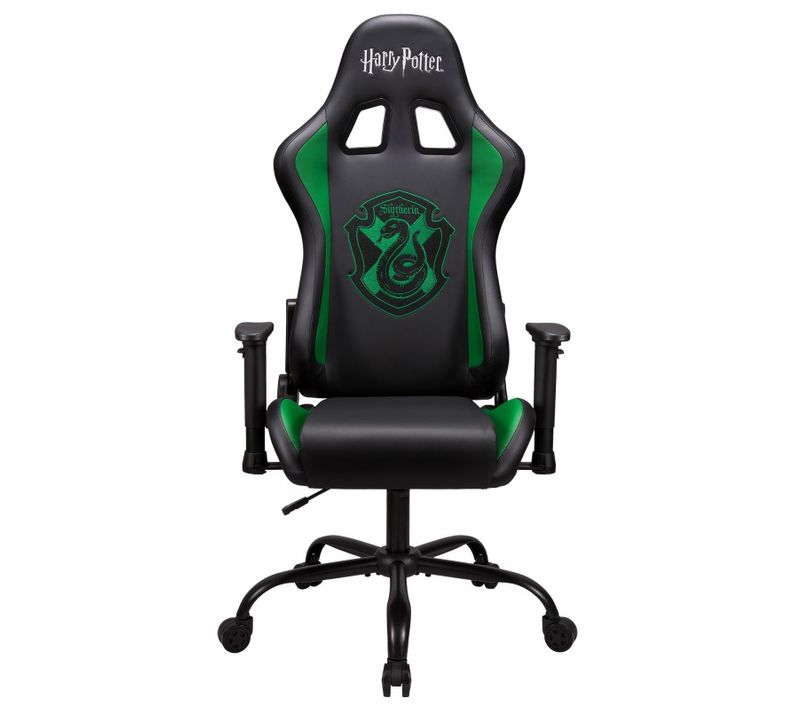 Chaise Gaming Harry Potter Serpentard, Fauteuil Gamer Noir Taille L