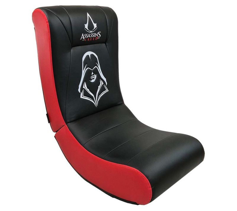 Fauteuil Gamer à bascule Assassin's Creed, Pouf Gamer Simili Cuir Et Broderies