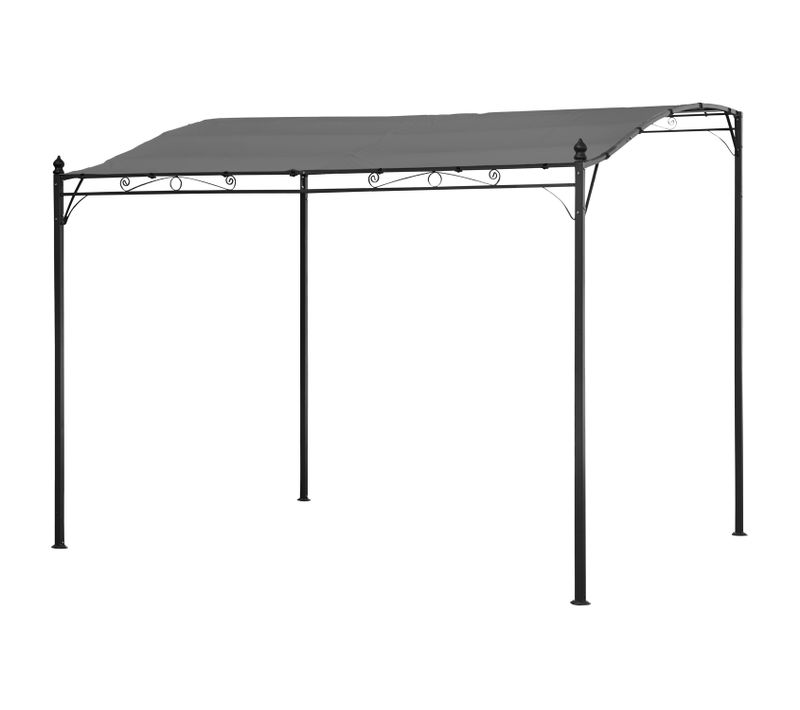 Pergola Murale 3 × 2,5m Nice Grise