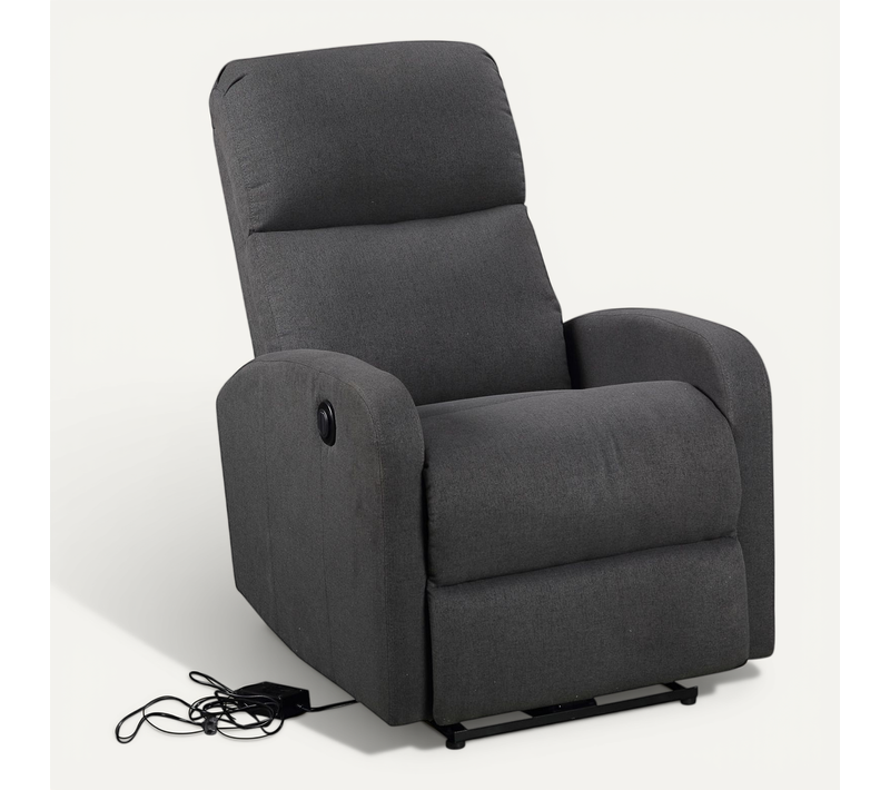 Fauteuil électrique Inclinable Relax Gris Anthracite