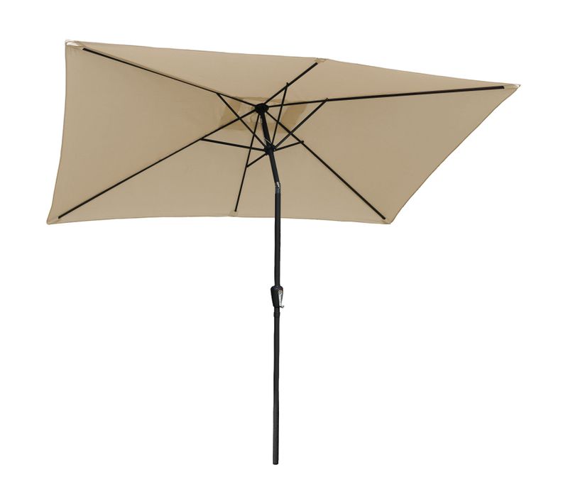 Parasol Droit Hapuna Rectangulaire 2x3m Beige