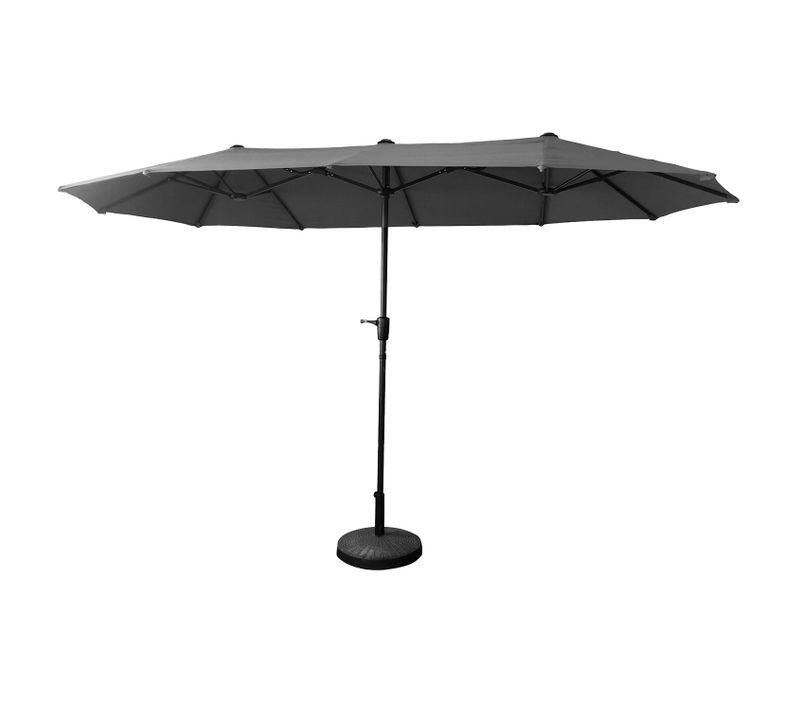 Parasol Double 2x4m Linai Gris