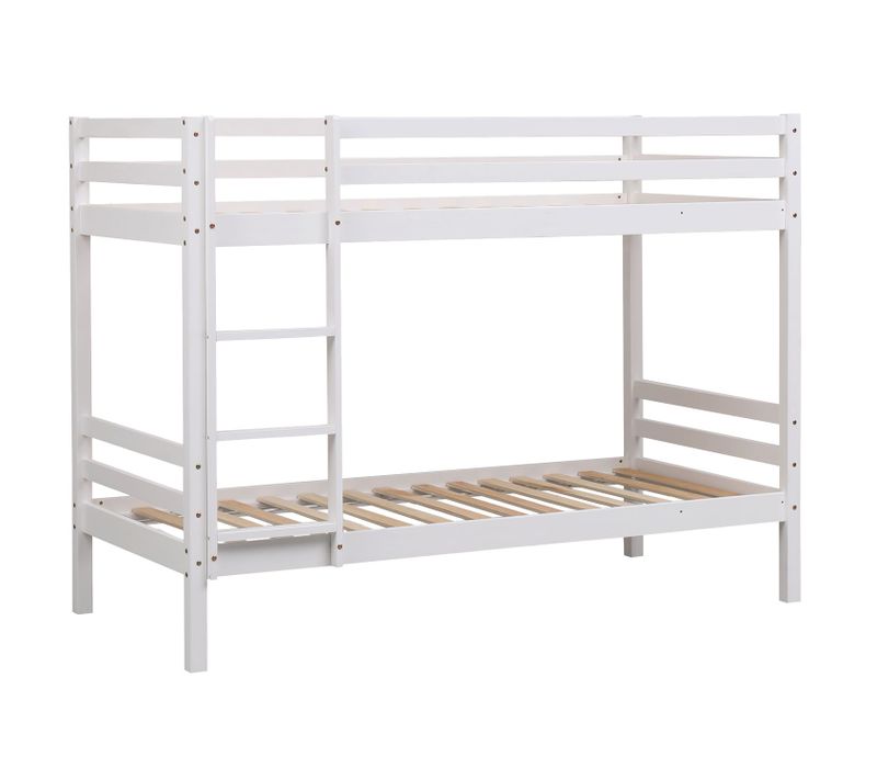 Lits Superposés Pour Enfants 190x90cm Blanc Ambre