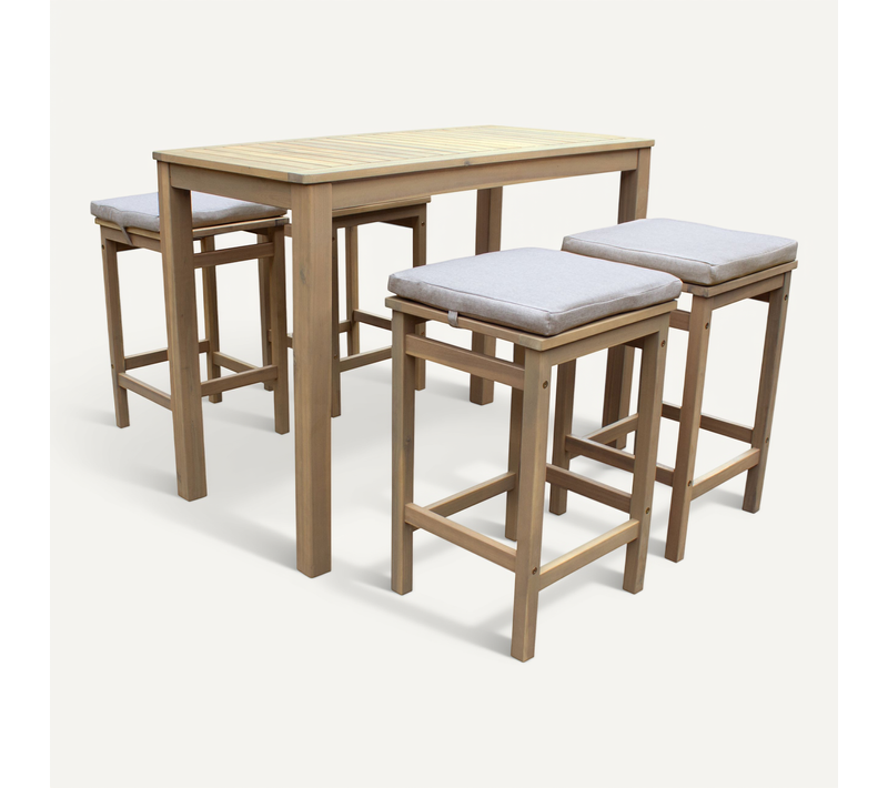 Mange Debout Aruba En Acacia 4 Places - Coussins Sable