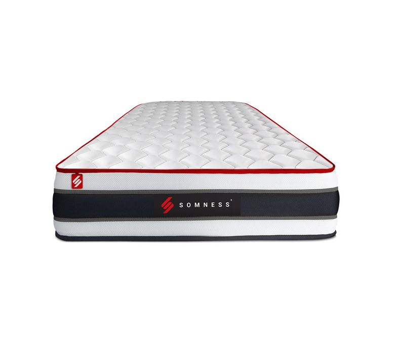 Matelas Ressorts Ensachés Et Mémoire De Forme 90x200 Energy - Ep: 22cm - Confort Ferme