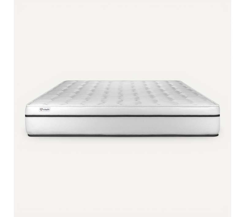 Matelas Mousse Polyuréthane à Mémoire De Forme 200x200 Vital Spa - Ep: 24cm - Confort Ferme