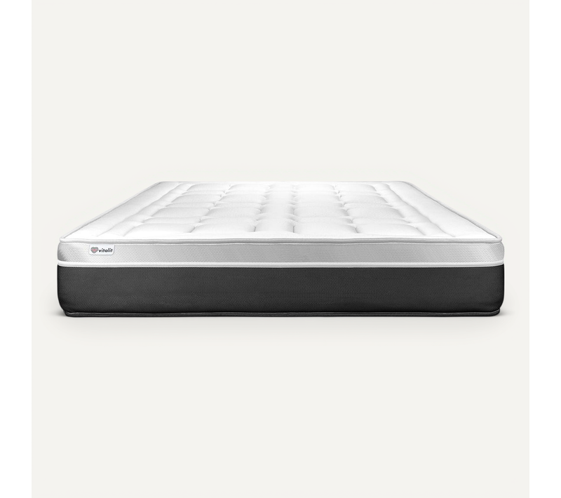 Matelas Mousse Polyuréthane à Mémoire De Forme 180x200 Vital Soft - Ep: 24cm - Confort Ferme