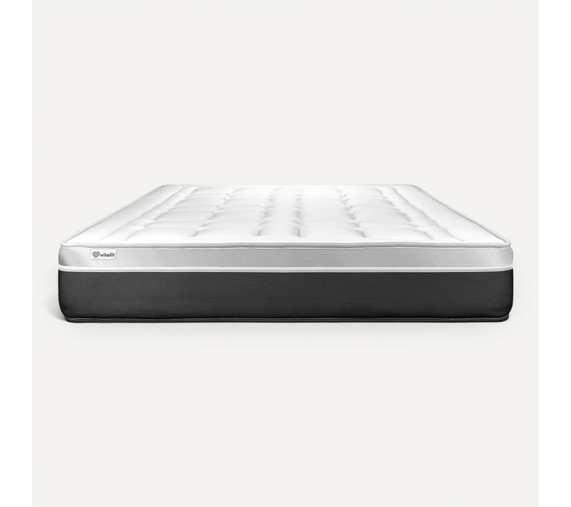 Matelas Mousse Polyuréthane à Mémoire De Forme 160x200 Vital Soft - Ep: 24cm - Confort Ferme