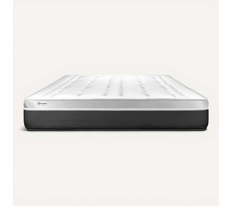 Matelas Mousse Polyuréthane à Mémoire De Forme 140x190 Vital Soft - Ep: 24cm - Confort Ferme