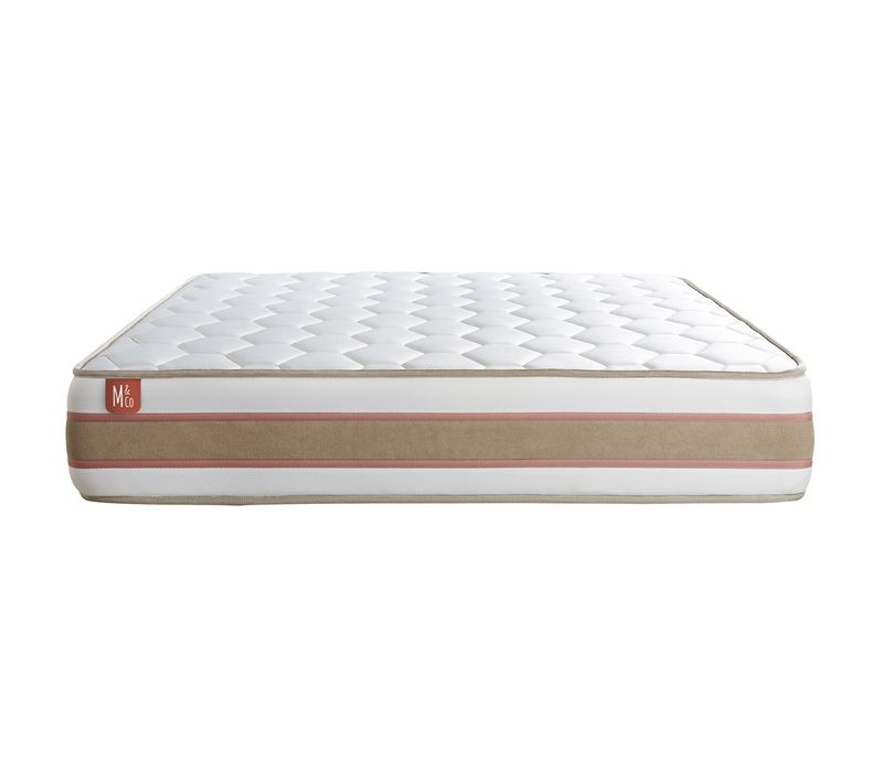 Matelas Ressorts Ensachés Et Mémoire De Forme 140x190 Le Délicat - Ep: 26cm - Confort Equilibré